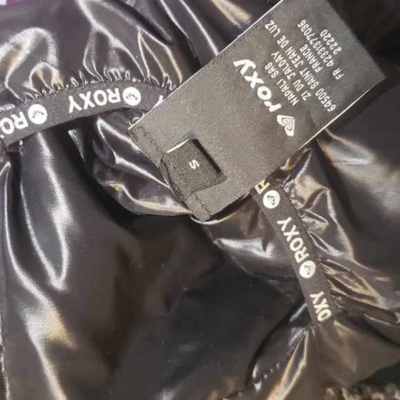 Roxy women's reversible jacket. 90% down 10% feather - Picture 3 of 4